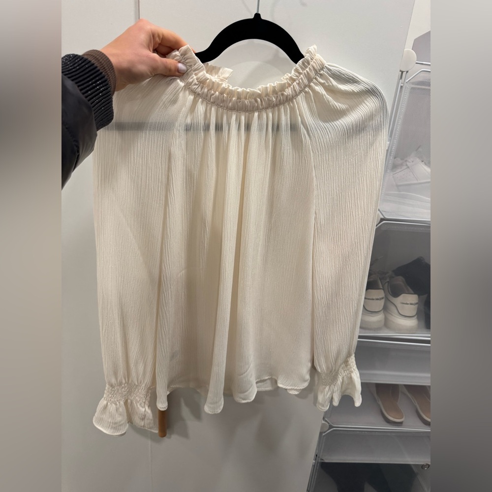 Loft cream shirt